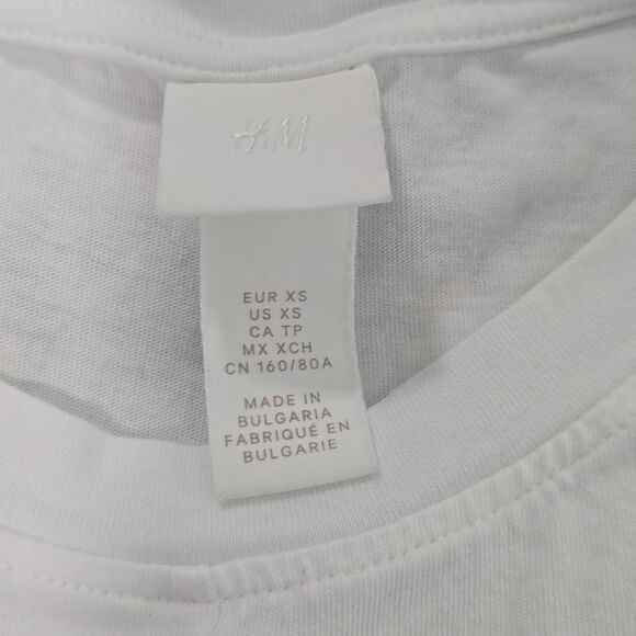 H&M Modal-Blend Tank Dress Midi Sleeveless Crewneck White XS - Picture 4 of 6